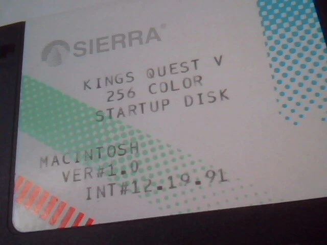 King's Quest V 5 floppy disks - Sierra - Macintosh Color Macs - image 8