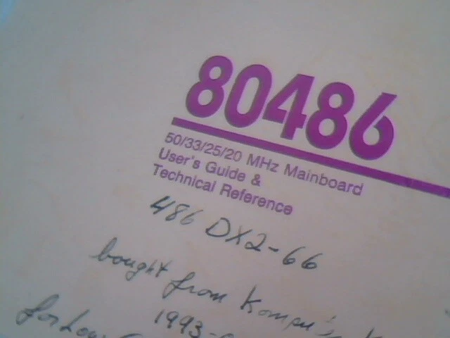 User's Manual Guide 80486 50/33/25/20 MHz MainBoard Technical Reference Ver 1.1 - image 2