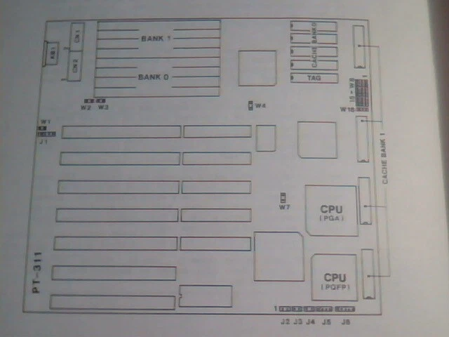 User's Manual Guide - 386DX Mainboard 33/40 MHz PT-311 - image 4