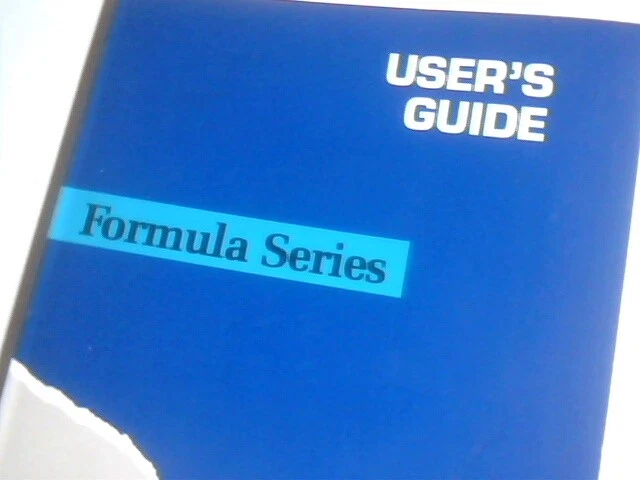 User's Manual Guide - Sidus Formula Series - Sidus Systems Computer - Eng and Fr - image 2