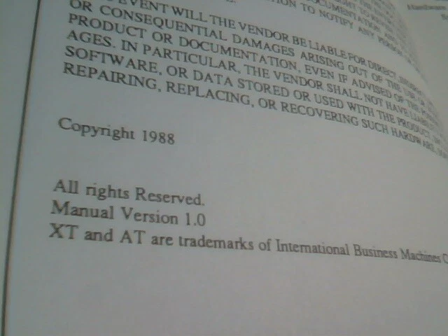 User's Manual Guide - 386/32 System Board 1988 CS8230 - image 4