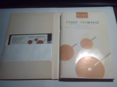 User's Manual + Floppy - hTest hFormat HDD Diagnostics Kolod Research Paul Mace — image 3