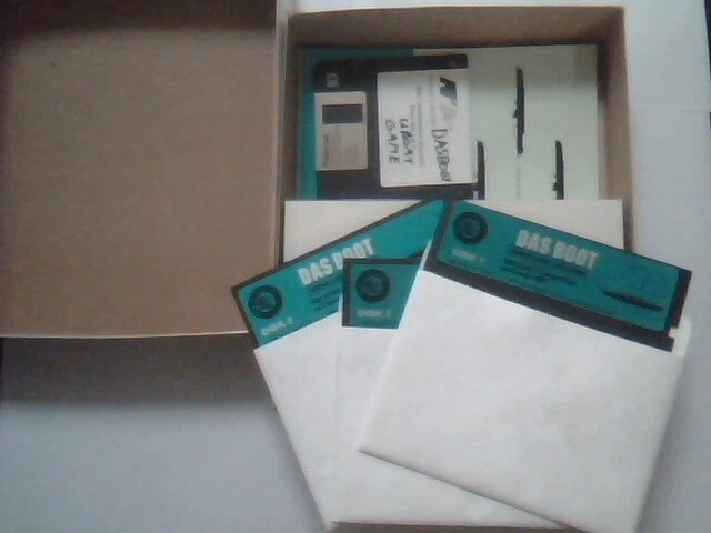 Vintage DOS 5.25 floppy Das Boot U-Boat Simulation Game IBM Tandy Three-Sixty - image 4