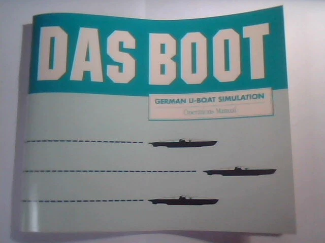 Vintage DOS 5.25 floppy Das Boot U-Boat Simulation Game IBM Tandy Three-Sixty - image 6
