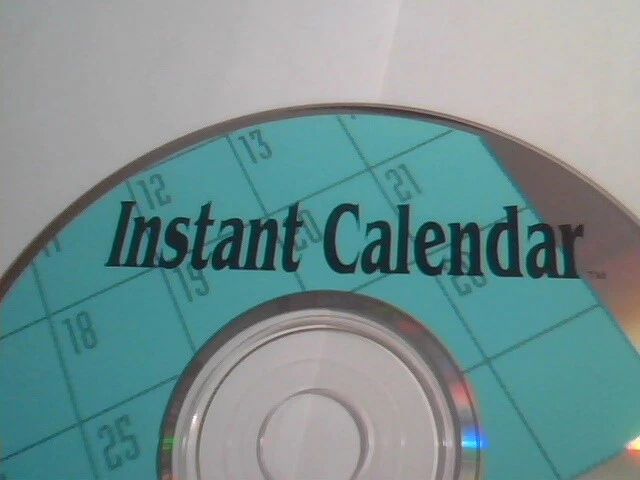 CD - Instant Calendar Softkey Macintosh CDRM1268420 - image 2