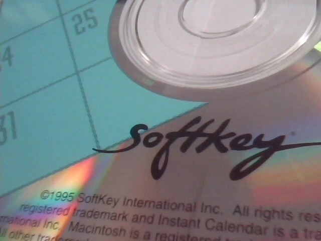 CD - Instant Calendar Softkey Macintosh CDRM1268420 - image 3