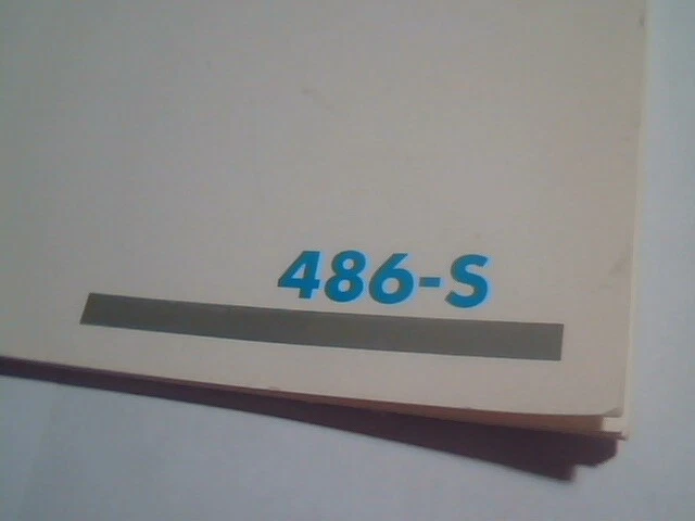 User's Manual Guide - SER 486-S mainboard 486 M/B SIS-486 - image 2