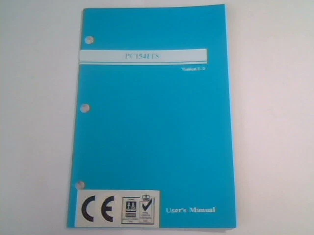 User's Manual Guide - PCI54ITS System Board Version 2.0