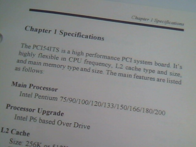 User's Manual Guide - PCI54ITS System Board Version 2.0 - image 3