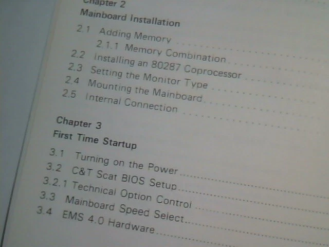 User's Manual Guide - MB 1212C 12MHz Zero-wait 80286 Turbo Mainboard - image 5