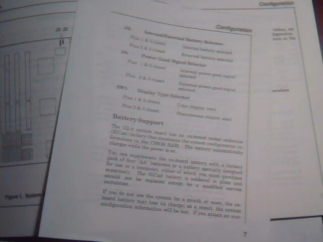 User's Manual Guide - G2-A System Board Version 1.0 1990 - image 5