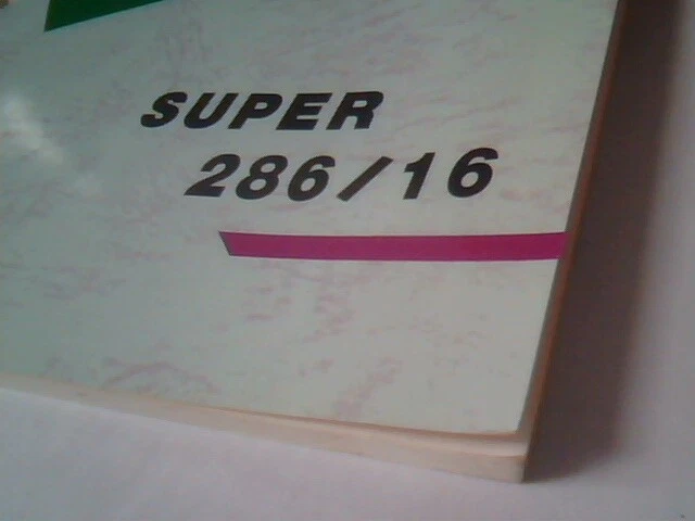 User's Manual Guide - Super 286/16 Mainboard 286-16 - image 2
