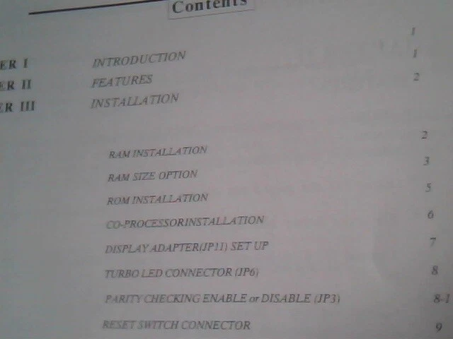 User's Manual Guide - Super 286/16 Mainboard 286-16 - image 6