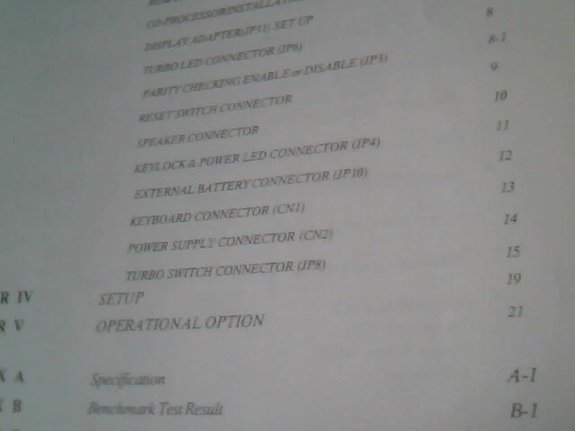User's Manual Guide - Super 286/16 Mainboard 286-16 - image 7
