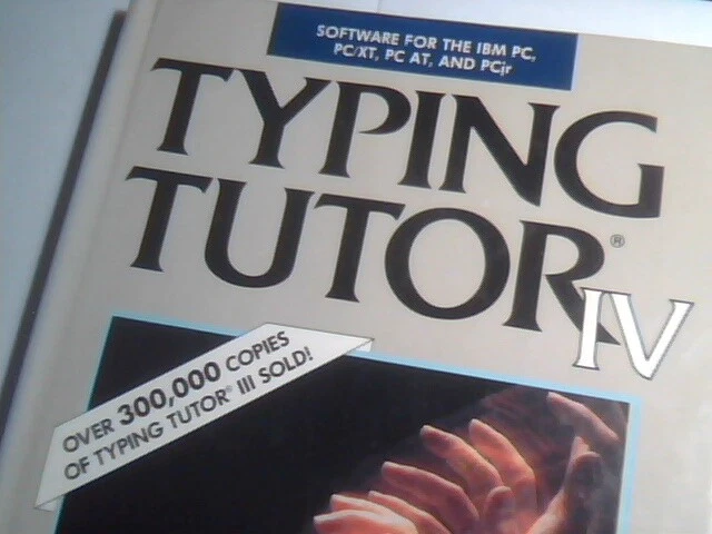 Typing Tutor IV 4 by Kriya Systems PC PC/XT AT PCjr - Letter Invaders floppy - image 3