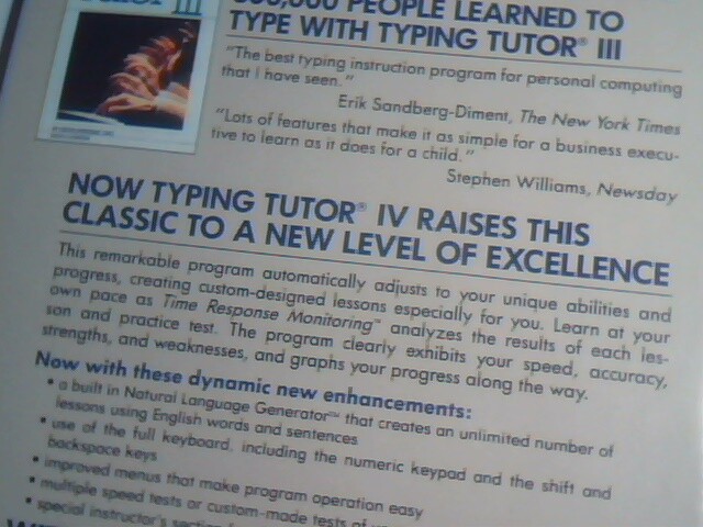 Typing Tutor IV 4 by Kriya Systems PC PC/XT AT PCjr - Letter Invaders floppy - image 10