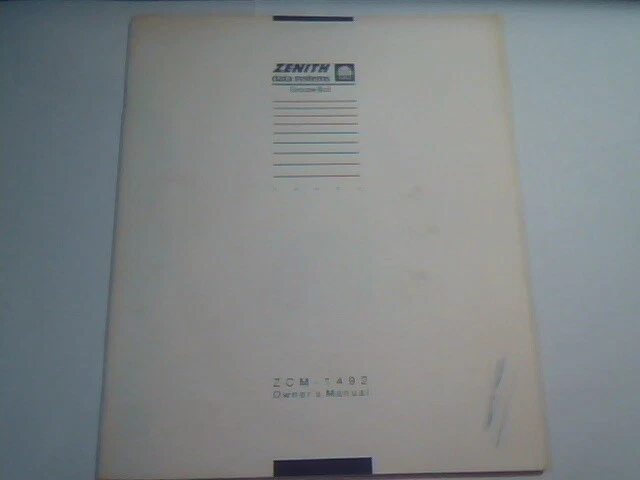 User's Manual Guide - Zenith Data Systems ZCM-1492 Color Monitor - image 5
