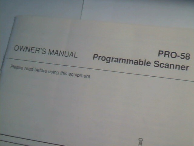 Owner's Manual - Realistic PRO-58 Programmable Scanner Tandy Bilingual - image 3