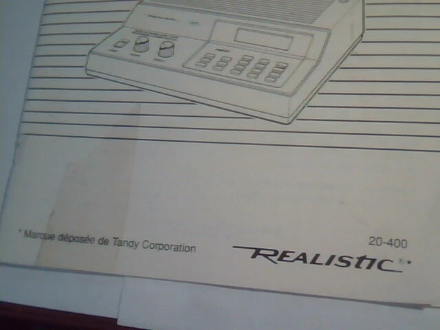 Owner's Manual - Realistic PRO-58 Programmable Scanner Tandy Bilingual - image 7