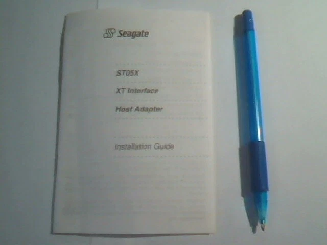 User's Manual Guide - Seagate ST05X XT Interface Host Adapter - image 6