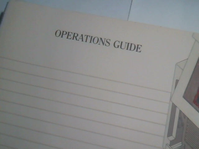 Rare Vintage - Compaq Operations Guide - Portable III 3 Personal Computer - image 2