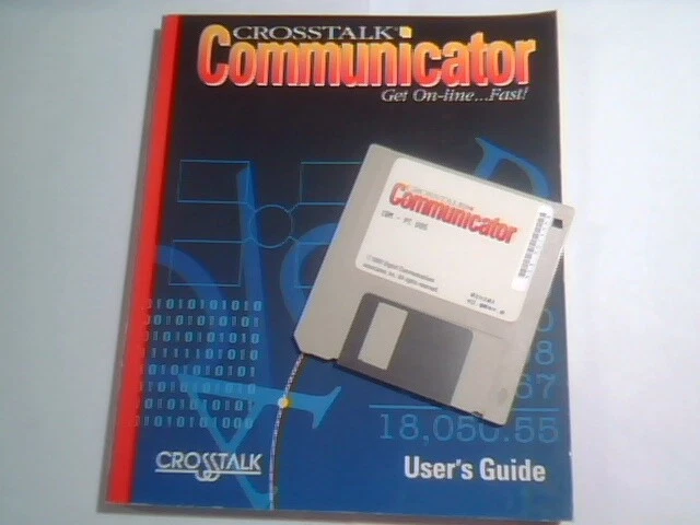 User's Manual Guide + floppy disk - Crosstalk Communicator by DCA