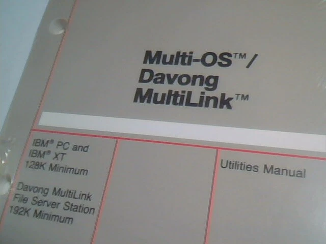User's Guide - Davong Multi-OS MultiLink Utilities Manual File Server Station - image 2