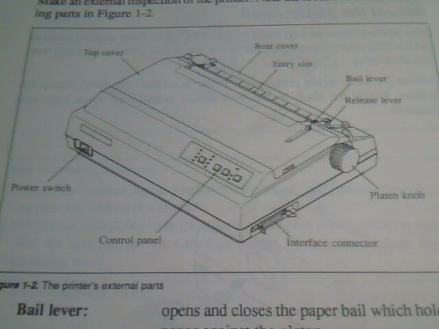 User's Manual Guide - NX-1001 Multi-font Dot Matrix Printer Star Micronics - image 6