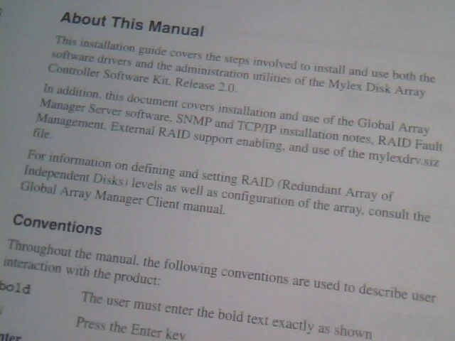 User's Manual Guide - Mylex Disk Array Controller Installation 771929-08 - image 5