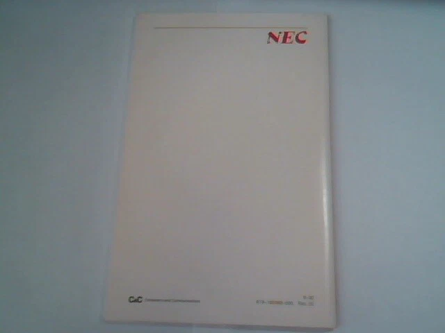 User's Manual Guide - NEC PS Printer Support Kit 1990 - image 5