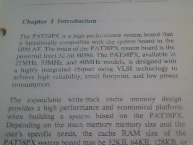 User's Manual Guide - PAT38PX System Board by TMC Research Ver 3.0 - image 5