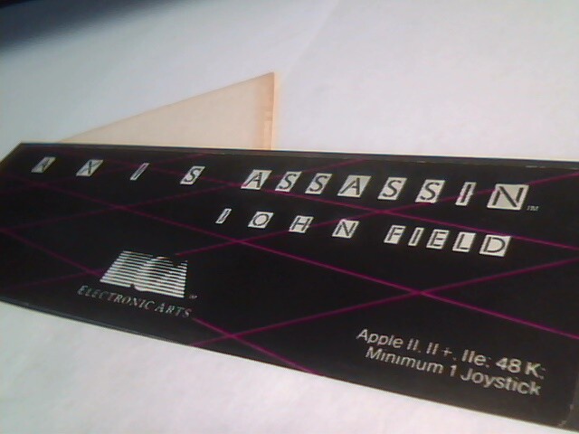 Axis Assassin game by John Field Electronic Arts - floppy disk Apple ii ii+ iie - image 3