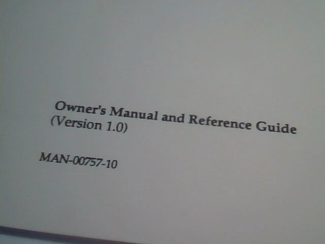User's Guide Manual - 16/20MHz Slimline 386SX Microcomputer MAN-00757-10 Ver 1.0 - image 3