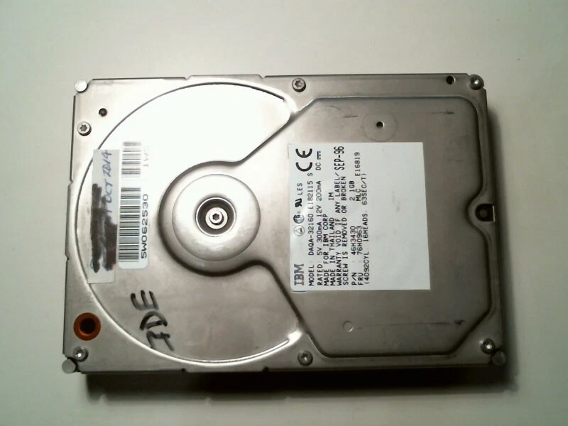IDE Hard Disk Drive IBM DAQA-32160 46H3430 76H0963 E16819