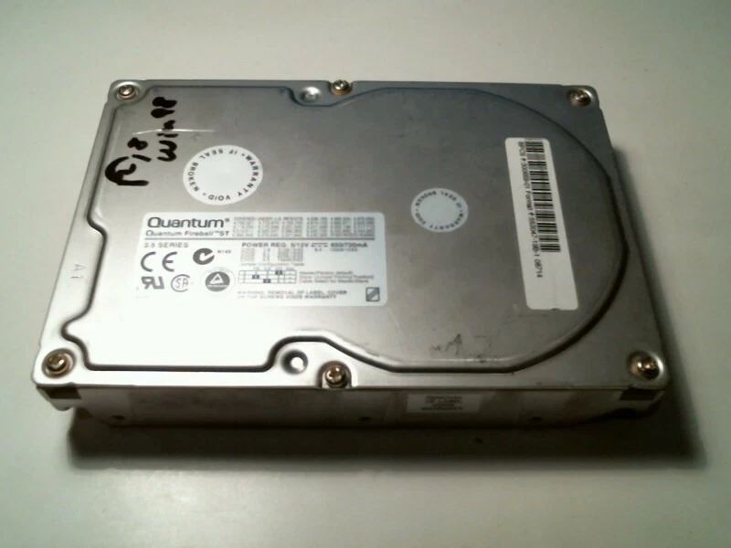 IDE Hard Disk Drive Quantum Fireball ST ST21AB1 02-A A0F09 2160AT