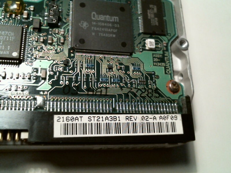 IDE Hard Disk Drive Quantum Fireball ST ST21AB1 02-A A0F09 2160AT - image 4