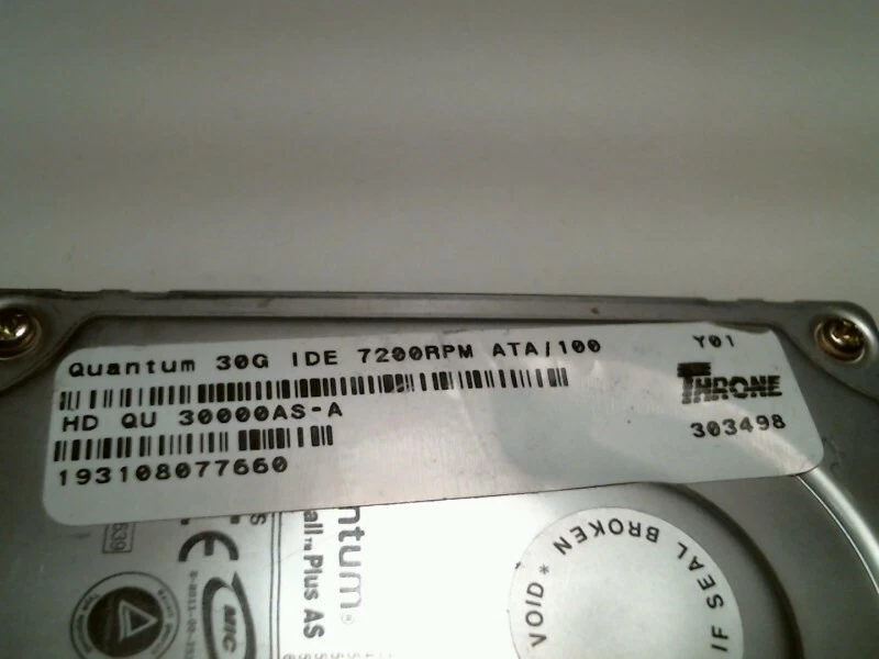IDE Hard Disk Drive Quantum Fireball Plus AS AS30A011-03-B 60GB QMP30000AS-A - image 3