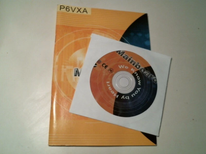 User's Guide Manual + CD - P6VXA Mainboard ATX version 1.0