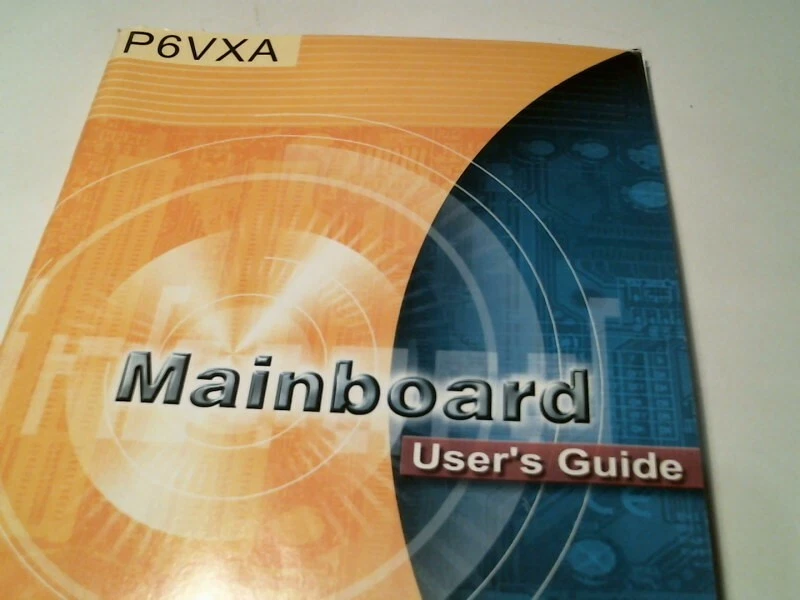 User's Guide Manual + CD - P6VXA Mainboard ATX version 1.0 - image 3