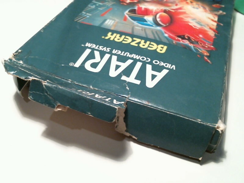 Original box + manual + video game cartridge ATARI Berzerk CX2650 1982 - image 2