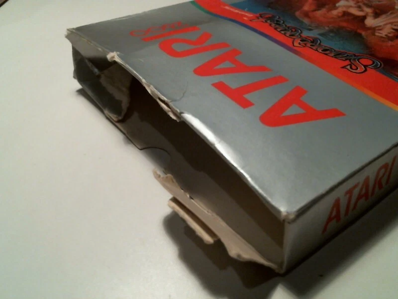 Original box + video game cartridge ATARI Sword Quest 2600 EarthWorld 1982 - image 4