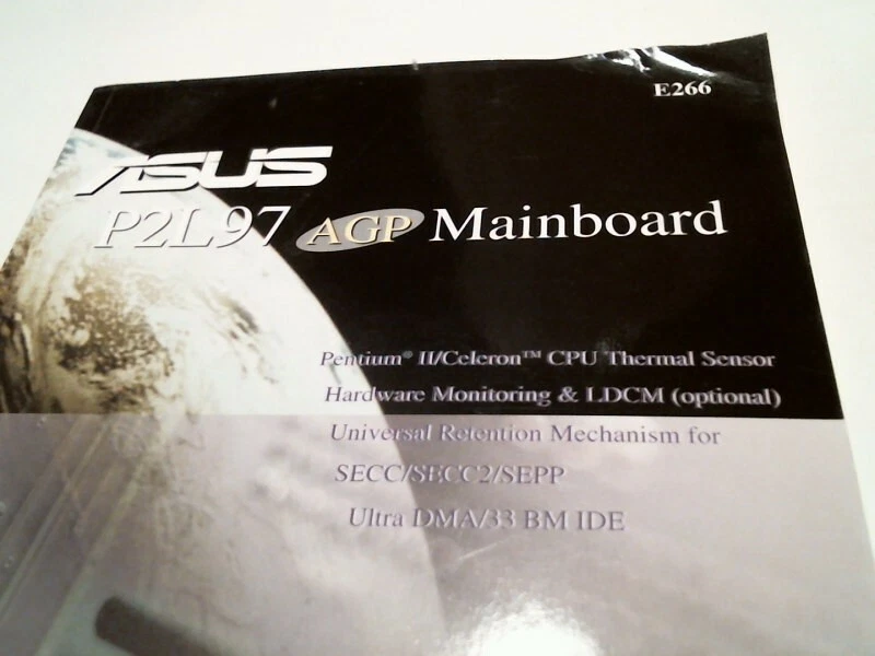 User's Guide + CD - ASUS P2L97 AGP Mainboard 440LX 440EX pentium II celeron - image 4