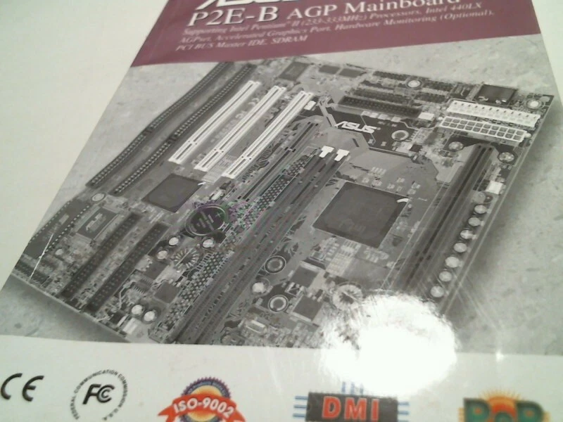 User's Guide Manual - ASUS P2E-B AGP Mainboard Pentium II Motherboard - image 3