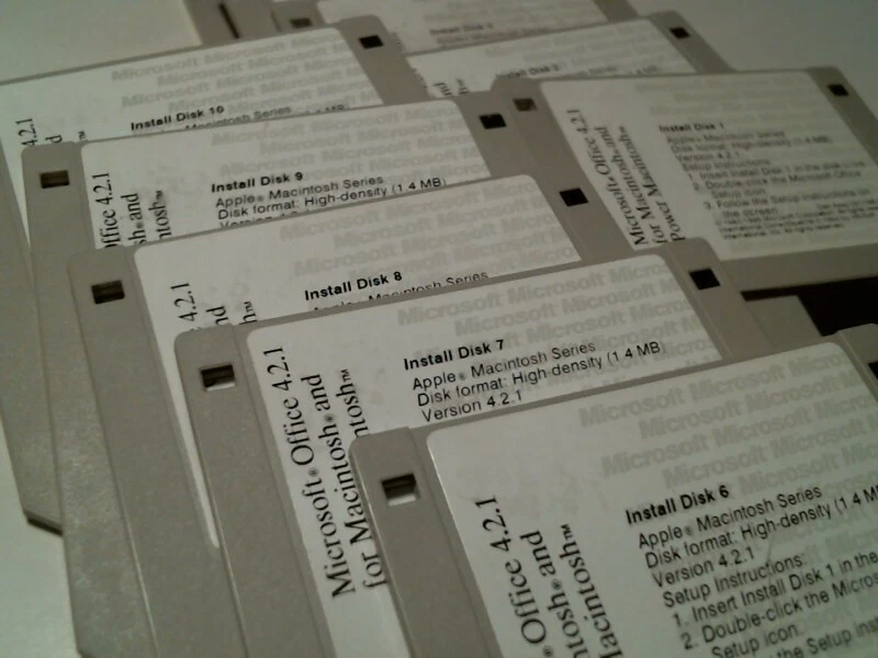 Microsoft Office 4.2.1 Macintosh Power Mac Apple - 3.5" floppy disks - image 3