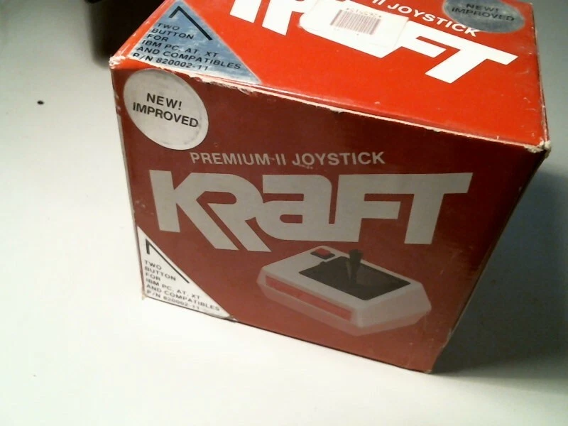 In Original Box - Premium II Kraft Joystick 2-button IBM PC XT AT 820002-11