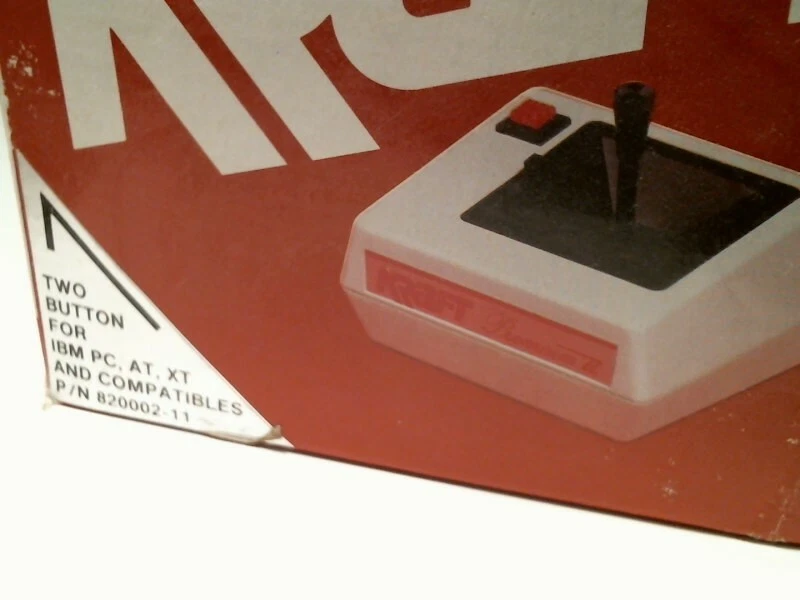 In Original Box - Premium II Kraft Joystick 2-button IBM PC XT AT 820002-11 - image 2