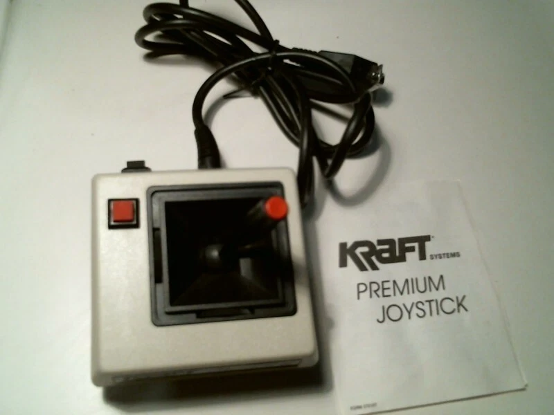 In Original Box - Premium II Kraft Joystick 2-button IBM PC XT AT 820002-11 - image 4