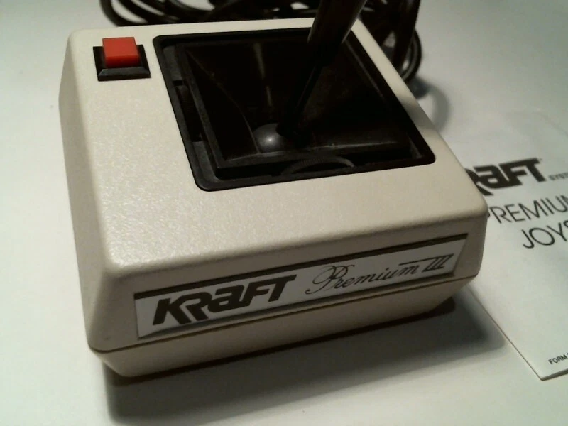 In Original Box - Premium II Kraft Joystick 2-button IBM PC XT AT 820002-11 - image 5