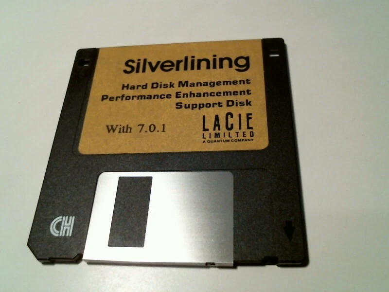 Silverlining Hard Disk Management Enhancement Support Lacie V 7.0.1 floppy disk