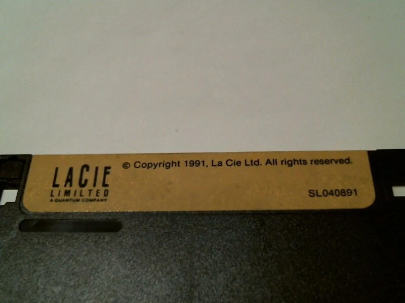 Silverlining Hard Disk Management Enhancement Support Lacie V 7.0.1 floppy disk - image 3